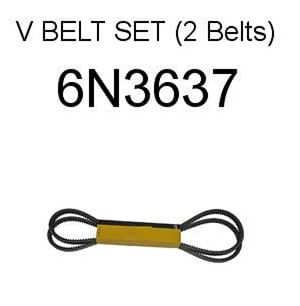 Bandas-para-motor-de-equipo-Caterpillar®-6N3637