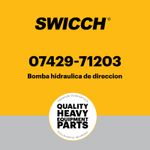 Bomba hidráulica de dirección 07429-71203