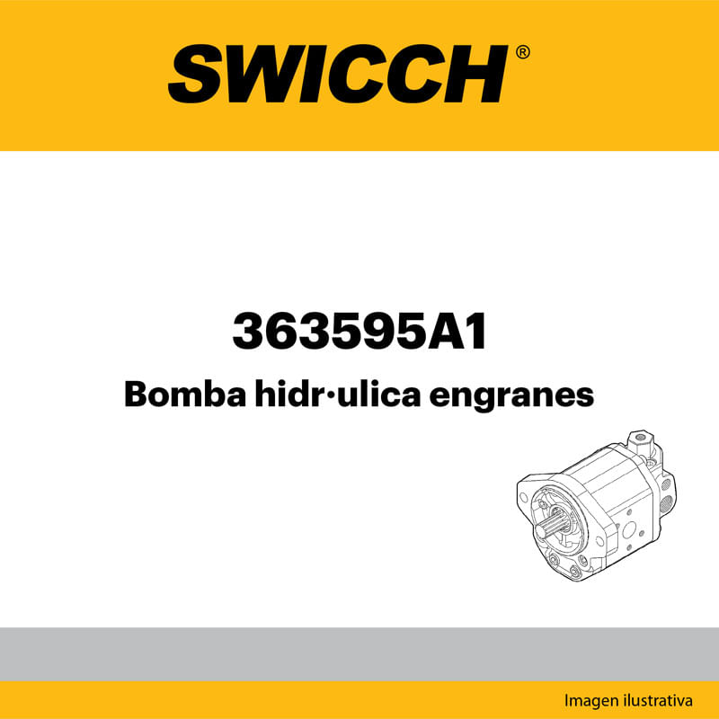 Bomba hidráulica engranes 363595A1