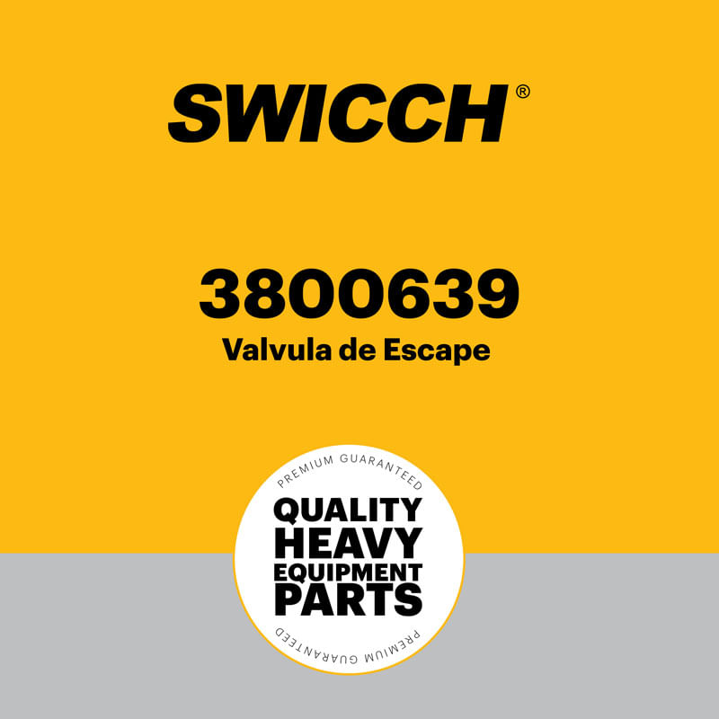 Válvula de Escape 3800639