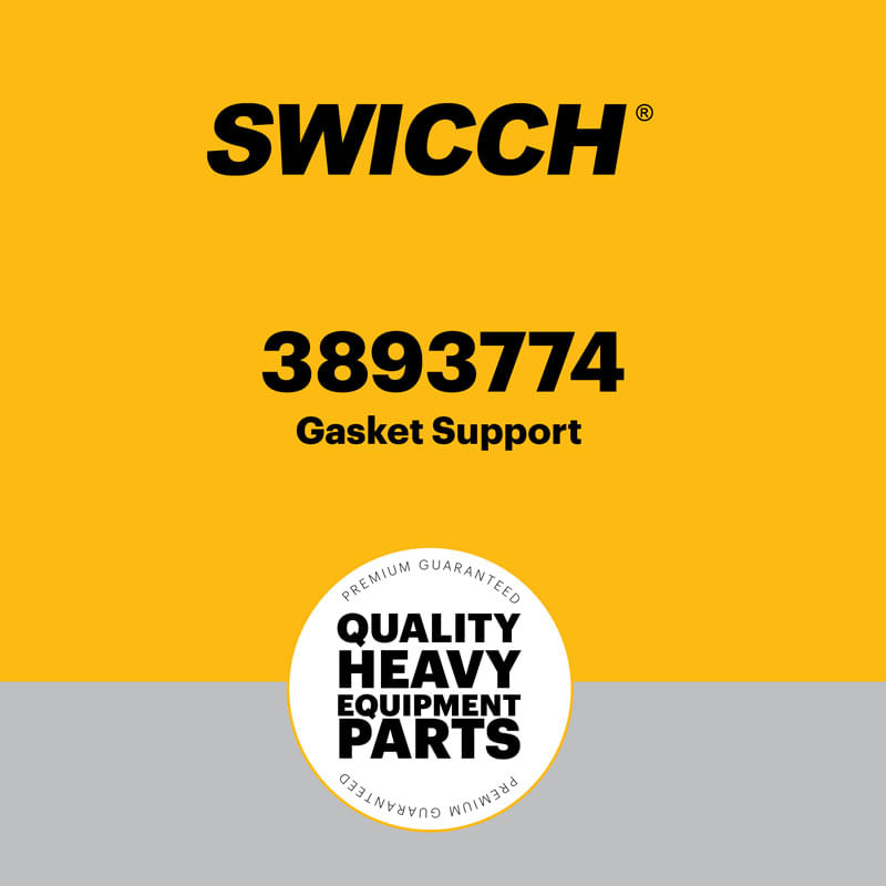 3893774 - Gasket Support para motor de equipo Cummins® - CADECO REFACCIONES