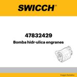 Bomba hidráulica engranes 47832429