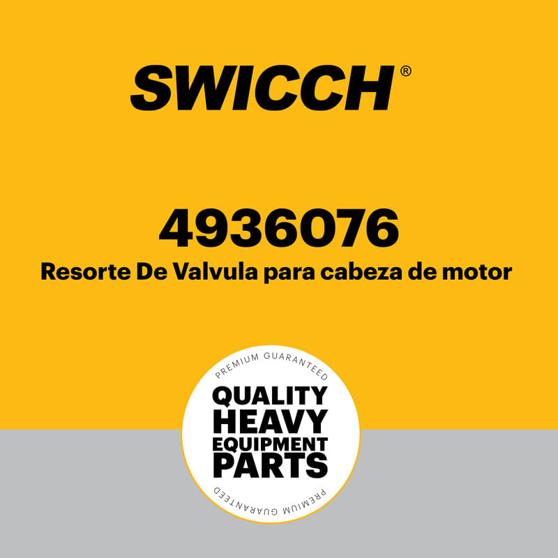 Resorte De Válvula para cabeza de motor 4936076