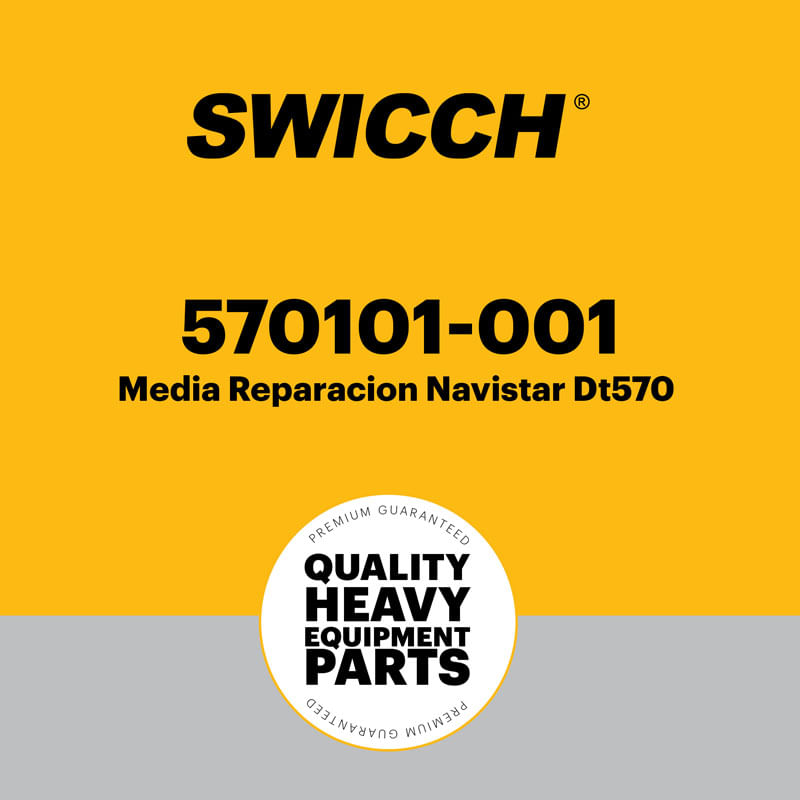 Media Reparación Navistar DT570 570101-001