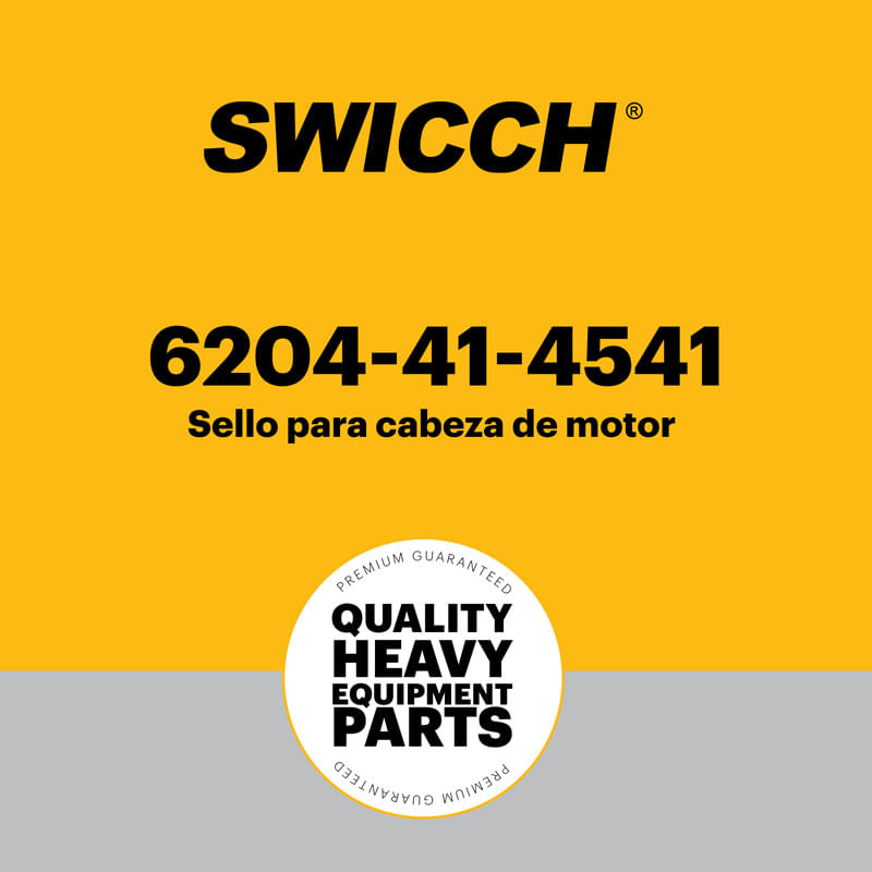 Sello para cabeza de motor 6204-41-4541