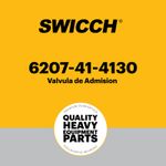 Válvula de Admisión 6207-41-4130