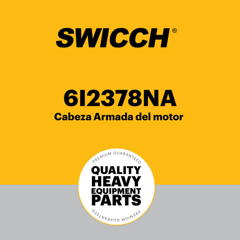 Cabeza Armada del motor 6I2378NA
