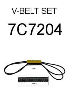 Bandas-para-motor-de-equipo-Caterpillar®-7C7204