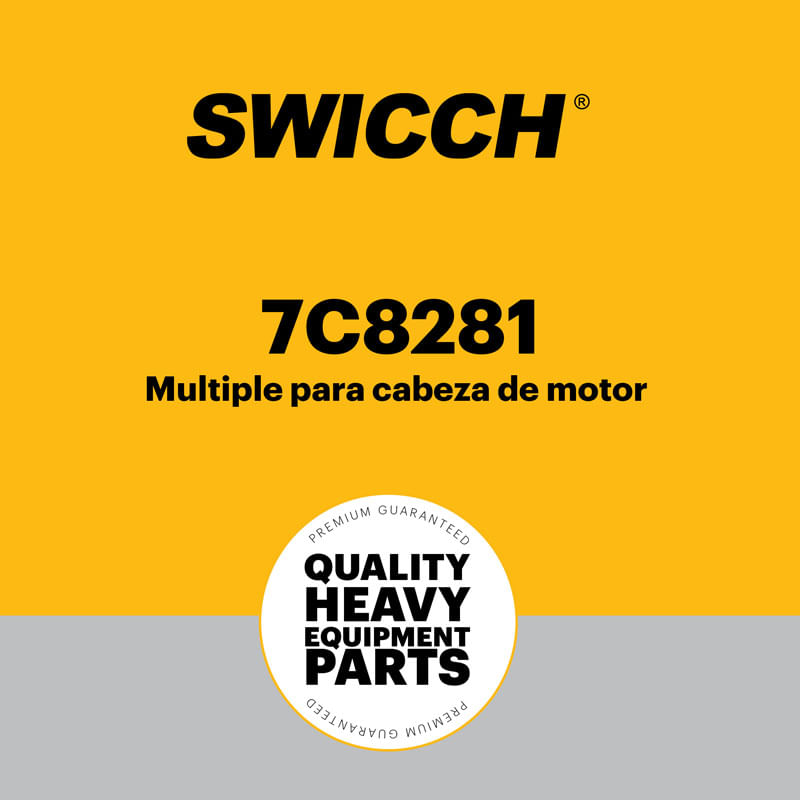 Multiple para cabeza de motor 7C8281