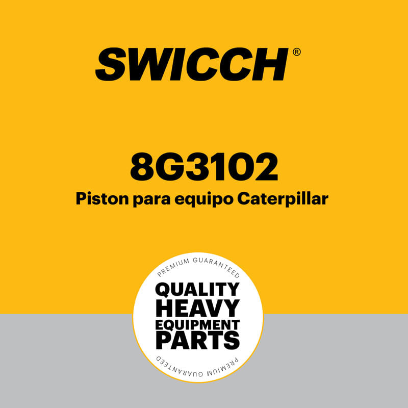 Piston-para-equipo-Caterpillar®-8G3102