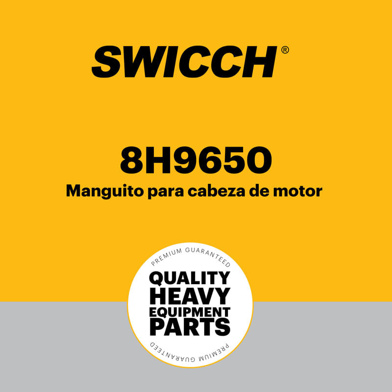 Manguito para cabeza de motor 8H9650