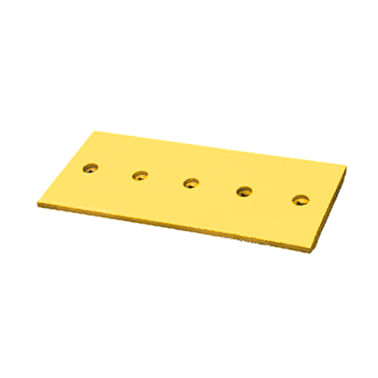Cuchilla central de doble bisel para escrepa 9J4369