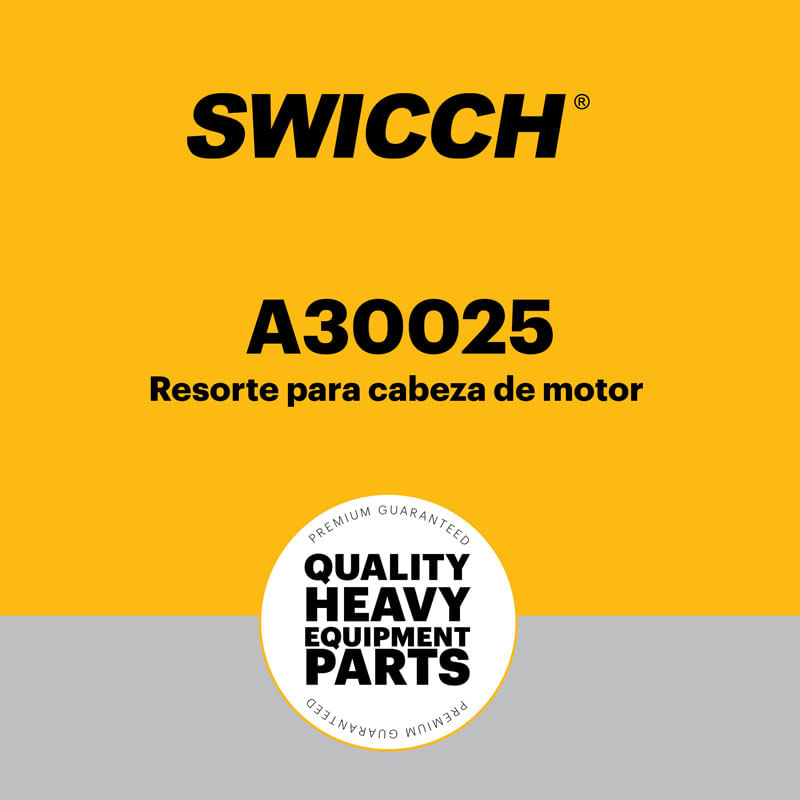 Resorte para cabeza de motor A30025