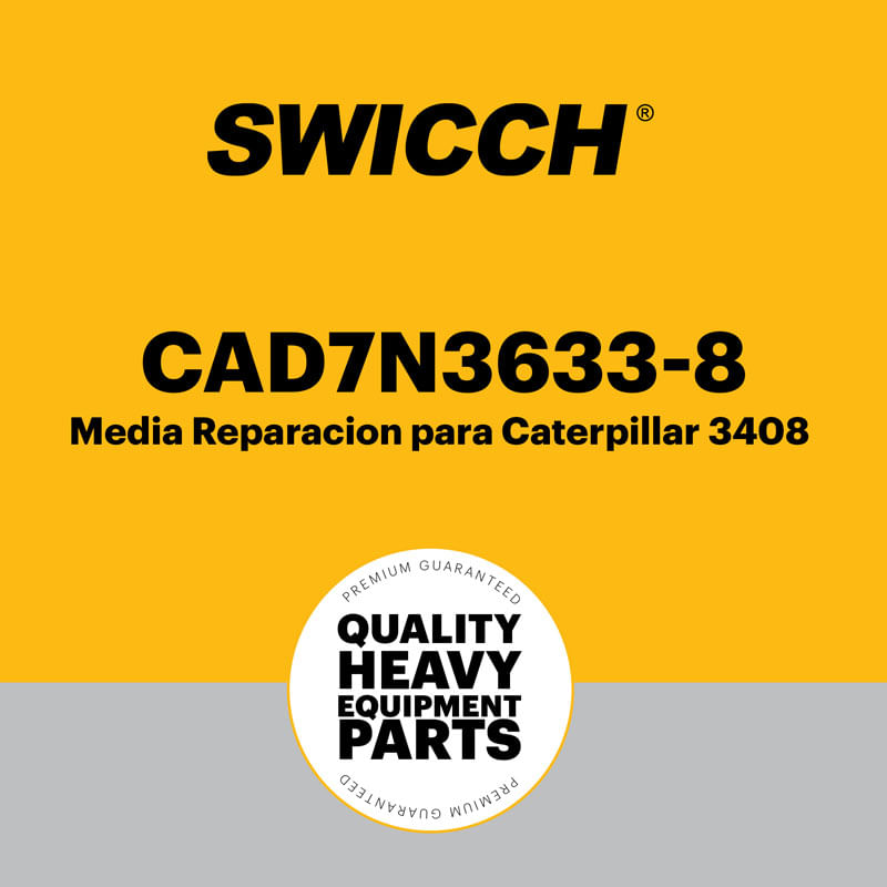 Media Reparación para Caterpillar 3408 CAD7N3633-8