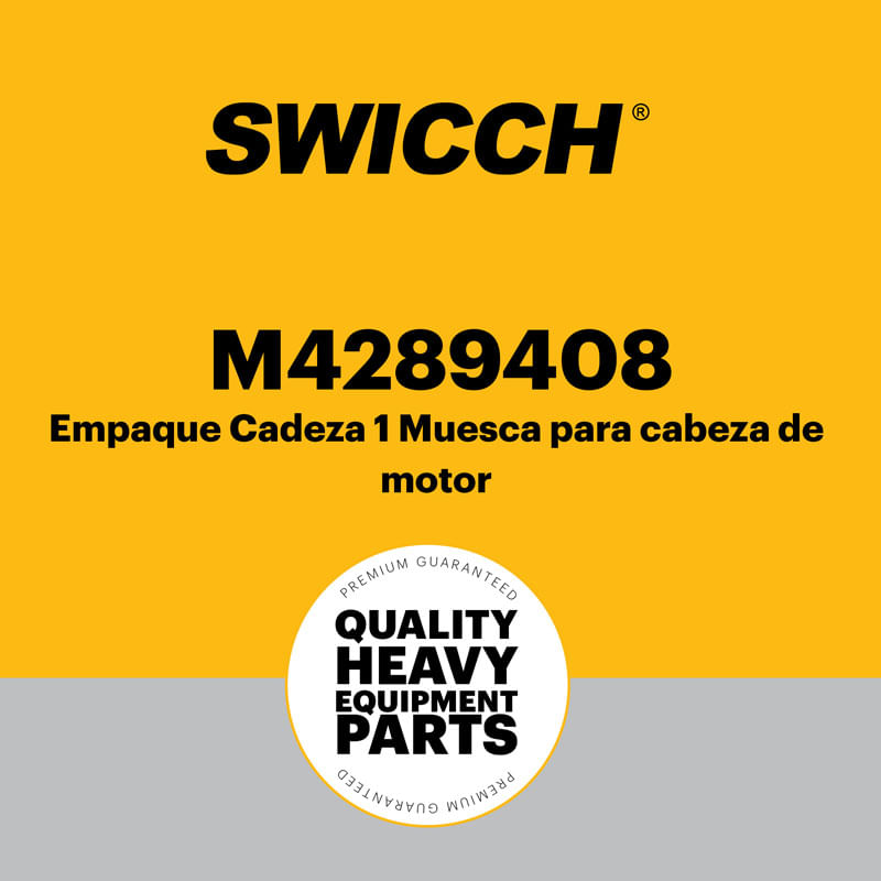 Empaque Cadeza 1 Muesca para cabeza de motor M4289408