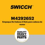 Empaque De Cabeza 2 Hole para cabeza de motor M4292652