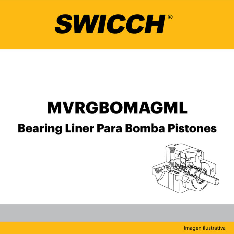 Bearing Liner Para Bomba Pistones MVRGBOMAGML