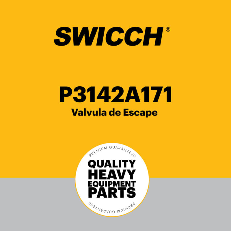 Válvula de Escape P3142A171