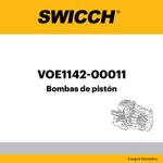 Bomba hidráulica de pistones VOE1142-00011