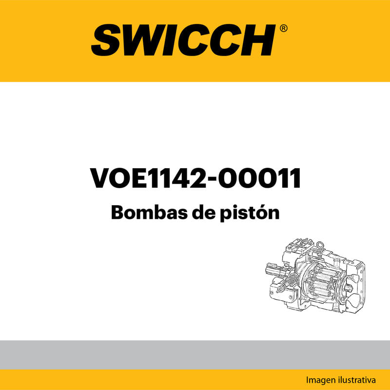 Bomba hidráulica de pistones VOE1142-00011