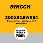 Orugas-de-hule---goma-para-Mini-Excavadora-300X52-5WX84