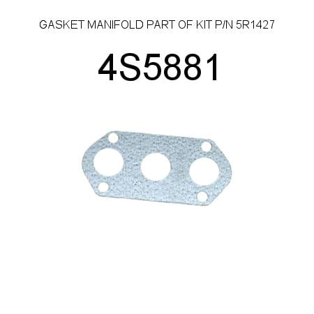 Gasket 1M2668 4S5881