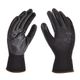 Guante de nylon y nitrilo solido negro ESP51-811-9