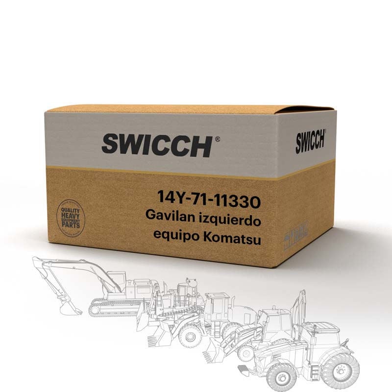 Gavilan izquierdo para equipo Komatsu® 14Y-71-11330