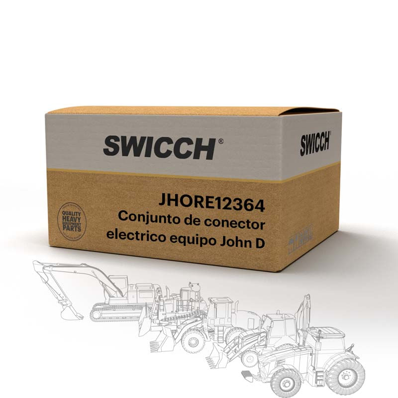 Conjunto de conector electrico para equipo John Deere® JHORE12364