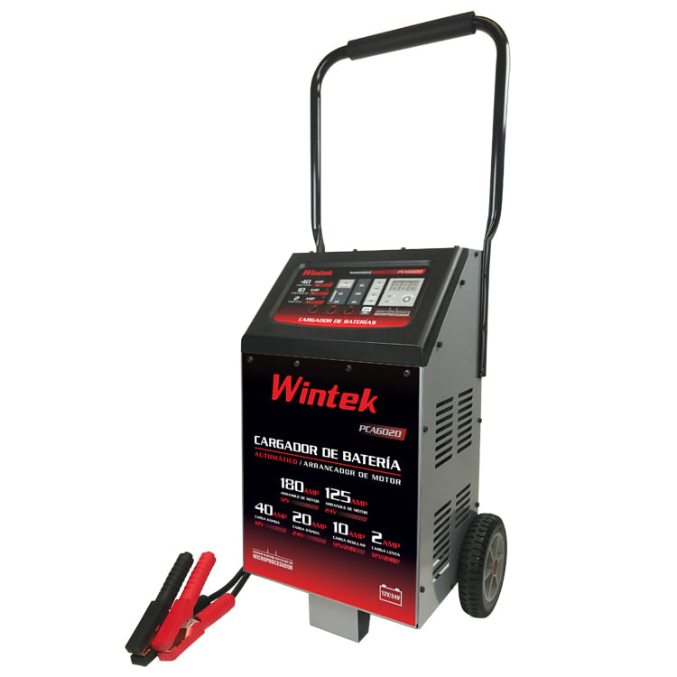 Cargador movil automatico de baterias 12/24V con arrancador de motor EGCPCA6020