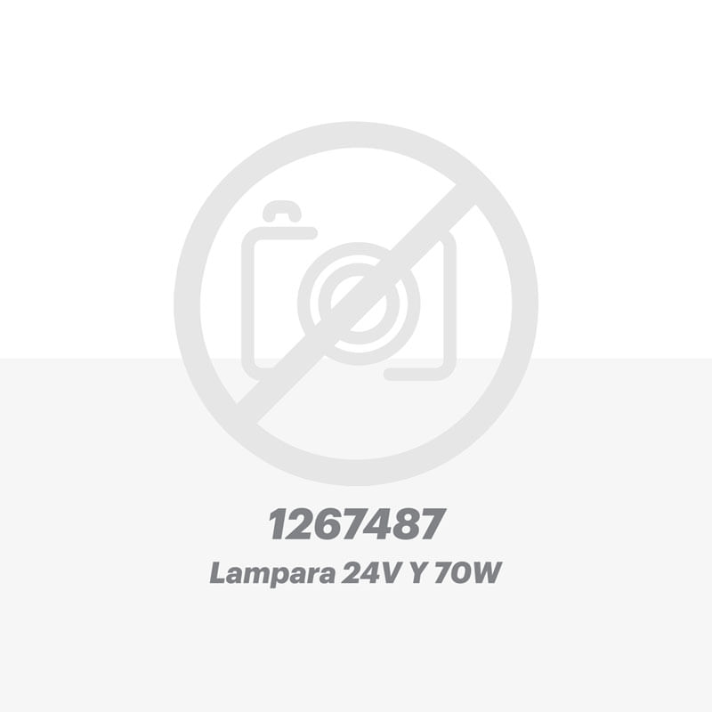 Lampara 24V Y 70W para equipo Caterpillar® 1267487
