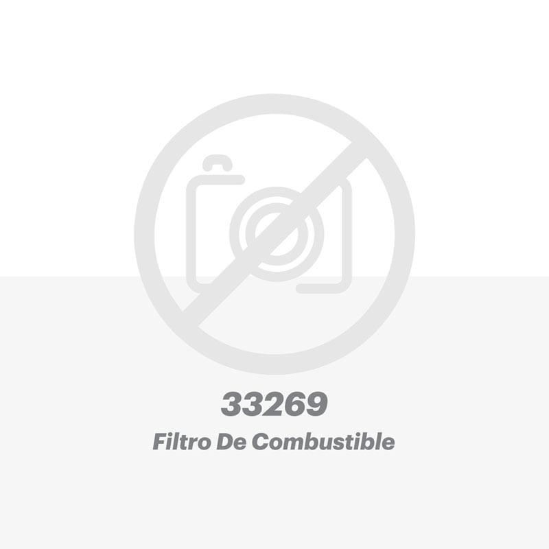 Filtro de combustible para equipo Case® 33269