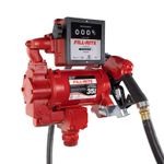 Bomba de transferencia de combustible de 115-230V CA y 35 GPM con medidor y boquilla CADFR311VLB