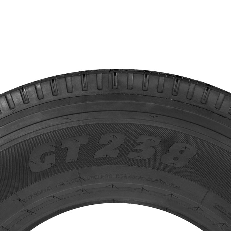 Llanta 11R22-5 modelo GT238+ marca Grandstone® para camion GRA11R225-18CPTR238