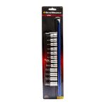 12 Piezas Juego de Dados con Punta Hexagonal Mm de 3/8" APX80580
