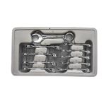 10 Piezas Set Llaves Combiandas Stubby 12 Puntas Metrico APX81904