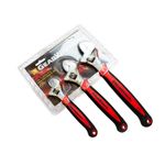 3 Piezas Set Llaves Ajustables con Mango Acojinado 6" 8" & 10" APX81990