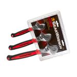 3 Piezas Set Llaves Ajustables con Mango Acojinado 6" 8" & 10" APX81990